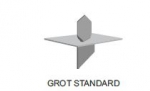 Profil teleskopowy H= 625 [mm]/ocynk